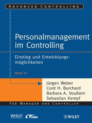 cover image of Personalmanagement im Controlling